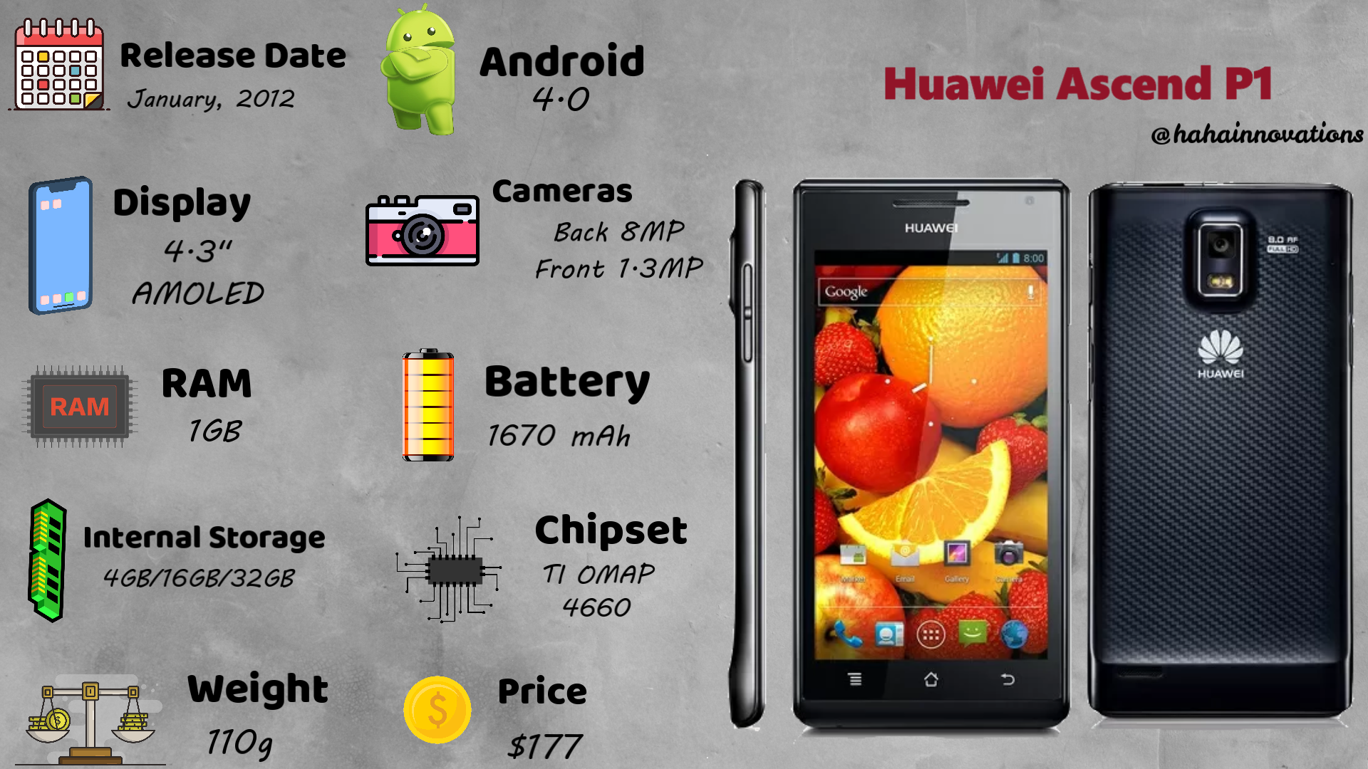 huawei ascend p1 huawei ascend p1