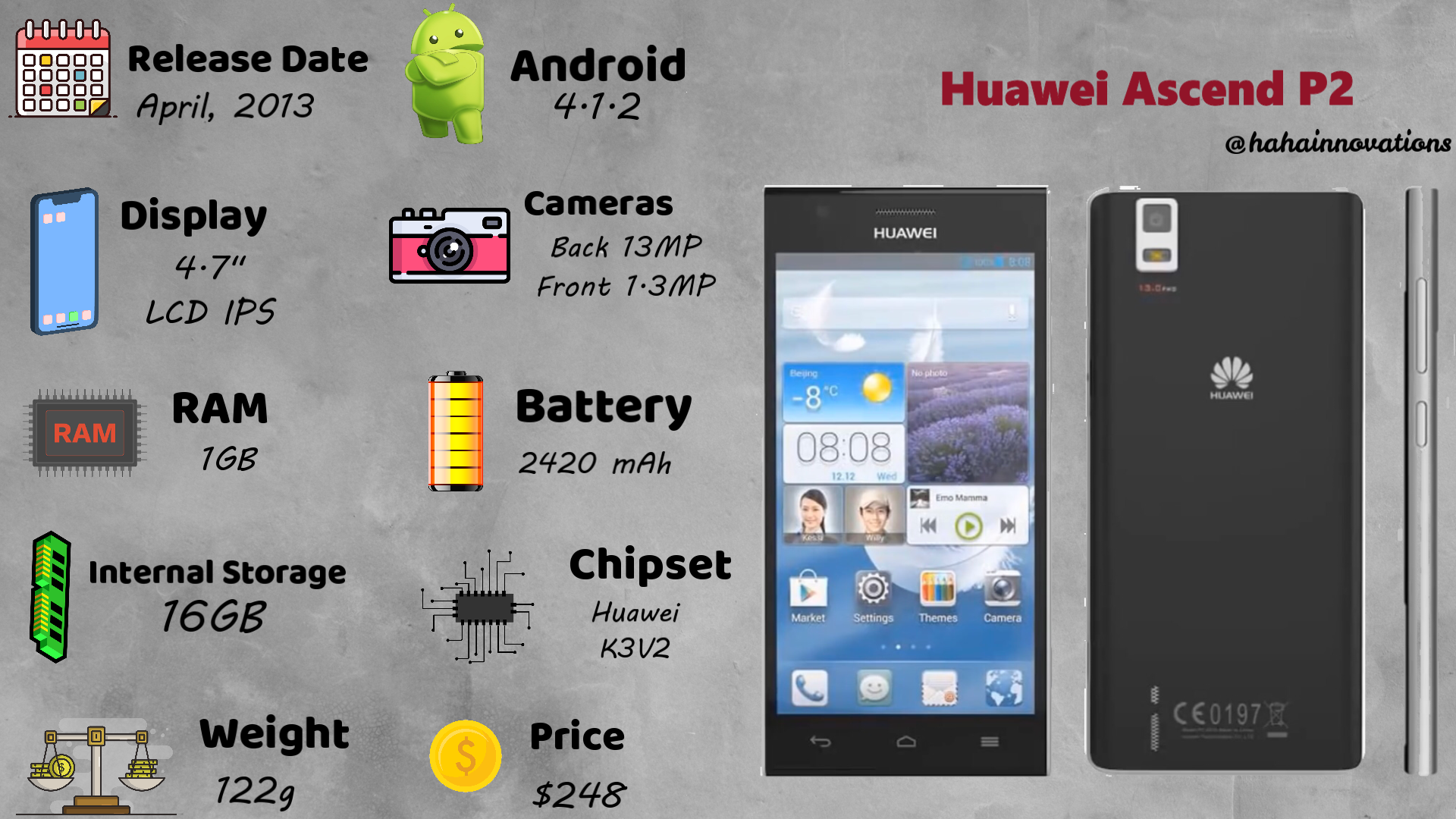 huawei ascend p2 huawei ascend p2